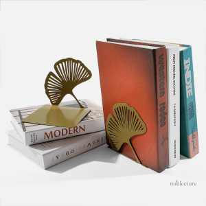Accessoire de rangement : serre-livre en métal décoratif