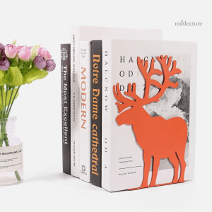 Serre-livre métal design Élan pour bibliothèque