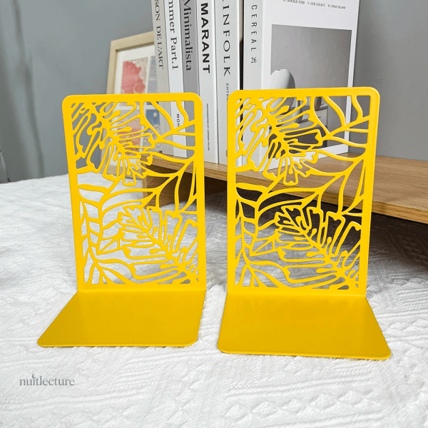 Serre-livre moderne en métal pour bibliothèque