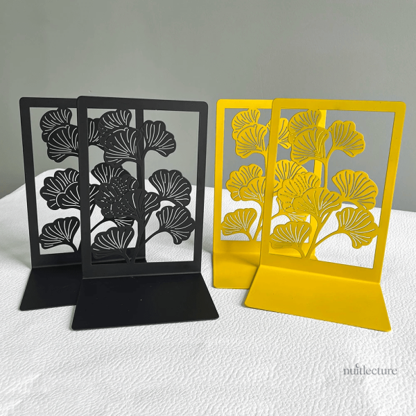 Serre-livre feuilles ginkgo