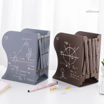 Objet déco fonctionnel en métal, thème mathématiques