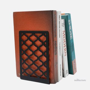 Grille métallique pour organisation de livres