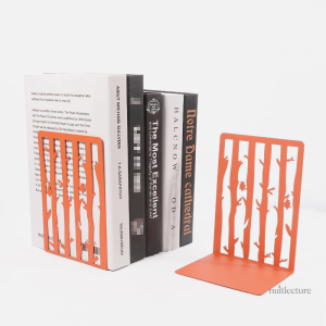 Serre-livre métal Hiboux perchés, décoration livres