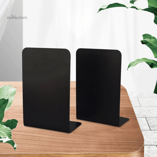 Objet décoratif moderne en métal pour maintenir les livres