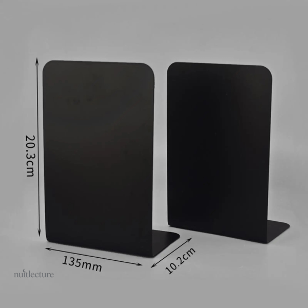 Serre-livre design en métal pour style minimaliste