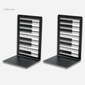 Accessoire de bureau en métal inspiré du piano