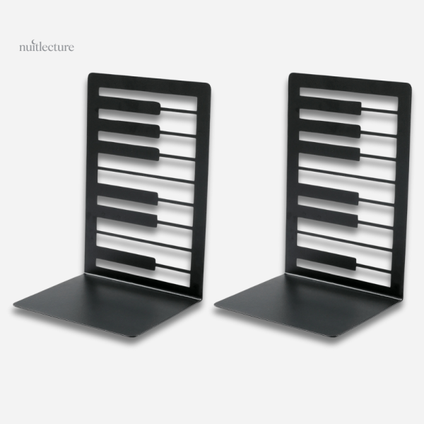 Accessoire de bureau en métal inspiré du piano