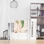 Serre-livre métal, design portail chinois unique
