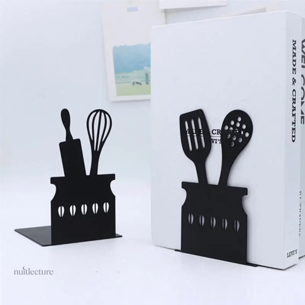Accessoire de cuisine, serre-livre en métal résistant
