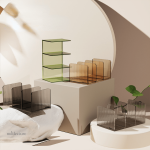 Accessoire de bureau : serre-livre en plastique