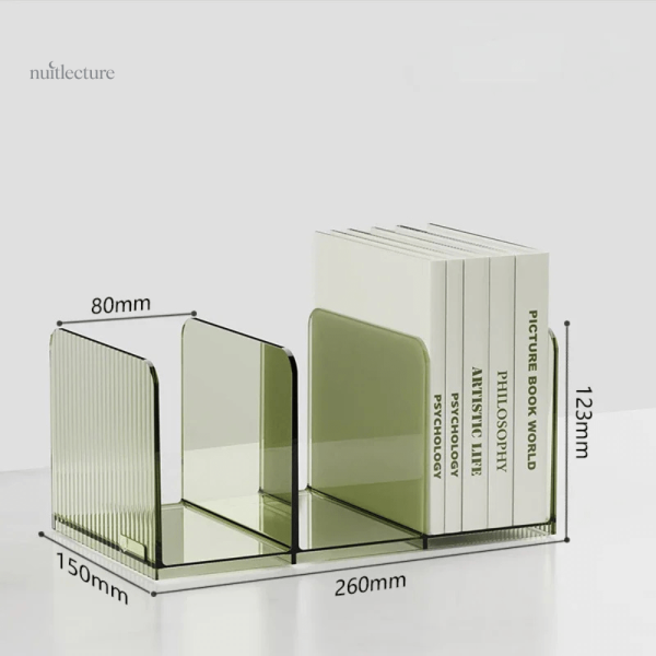 Serre-livre décoratif pour rangement de livres