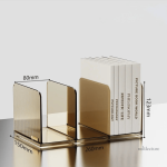 Serre-livre en plastique pour bibliothèque stylée