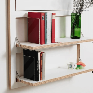 Serre-livre en plastique transparent pour décoration moderne
