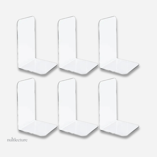 Serre-livre design en plastique pour un intérieur chic