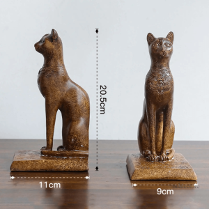 Chat égyptien décoratif