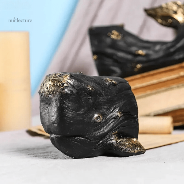 Objet décoratif en résine pour ranger vos livres